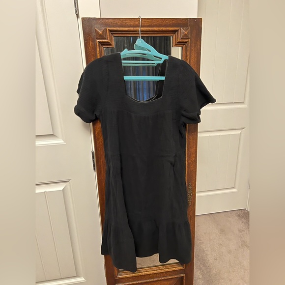 Rails “Valentina” cotton gauze mini-dress in black, size xs - Picture 2 of 8